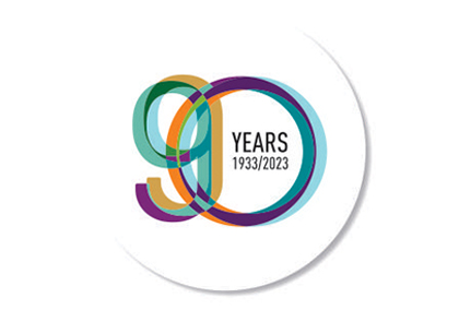 90 YEAR LOGO